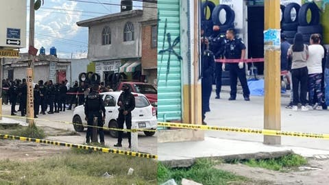 Lunes DE TERROR en Puebla: ¡Violento ataque! Ejecutan a balazos a dos hombres en talachería de Barranca Honda