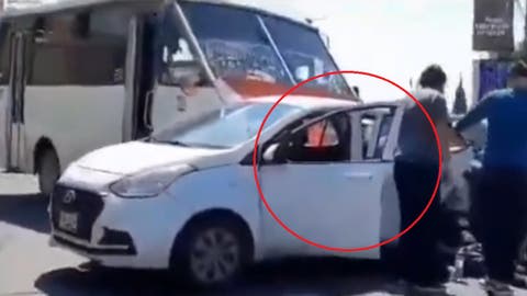 Otro accidente más de la Ruta Nueva Visión! Chofer pone en riesgo vidas por “echar carreritas”