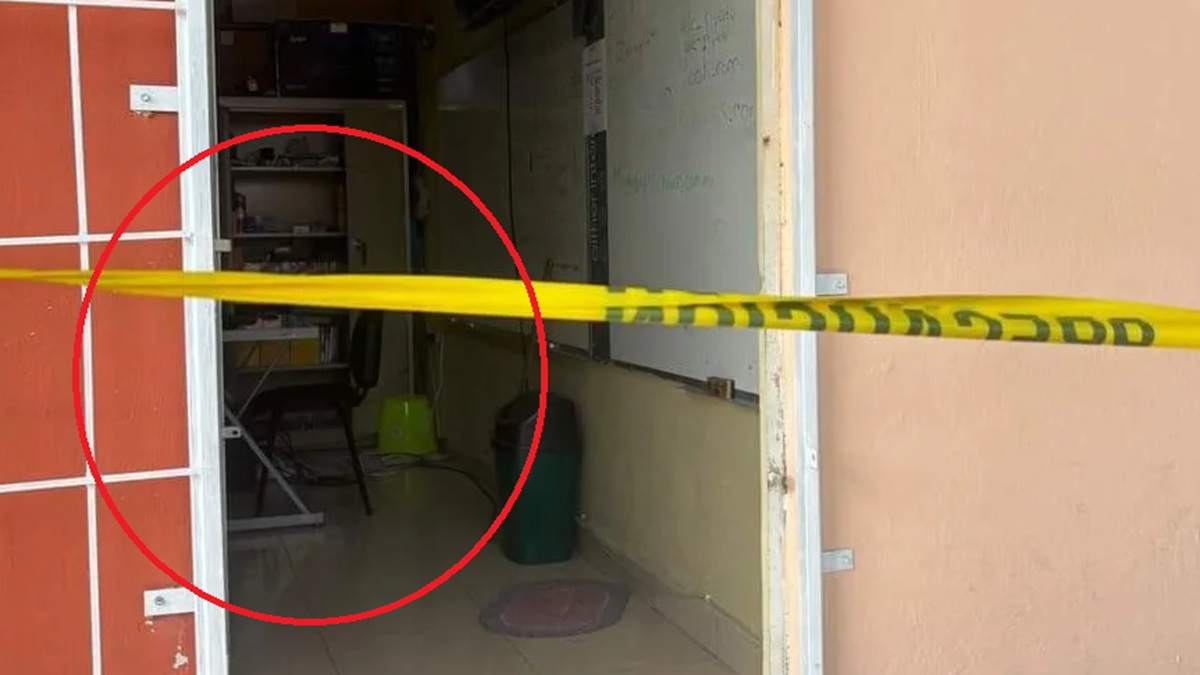 Roban 16 computadoras de Telesecundaria en  Puebla