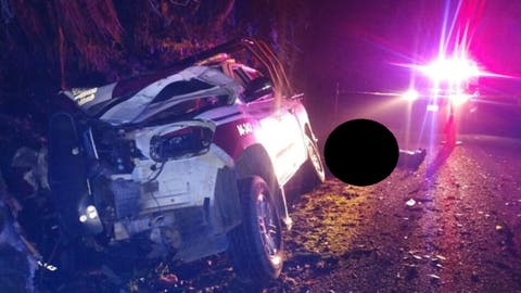 ¡Tragedia en Hueytamalco! Mujer Policía muere y dos más resultan heridos en choque