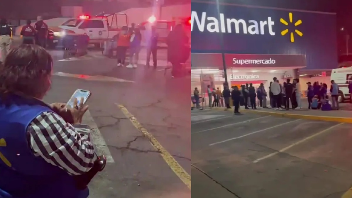 ¡Alerta en Walmart Las Ánimas! Fuga de gas provoca evacuación masiva (VIDEO)