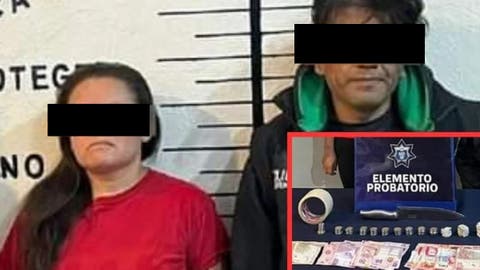 Pareja es detenida tras violento asalto en San Pedro Cholula