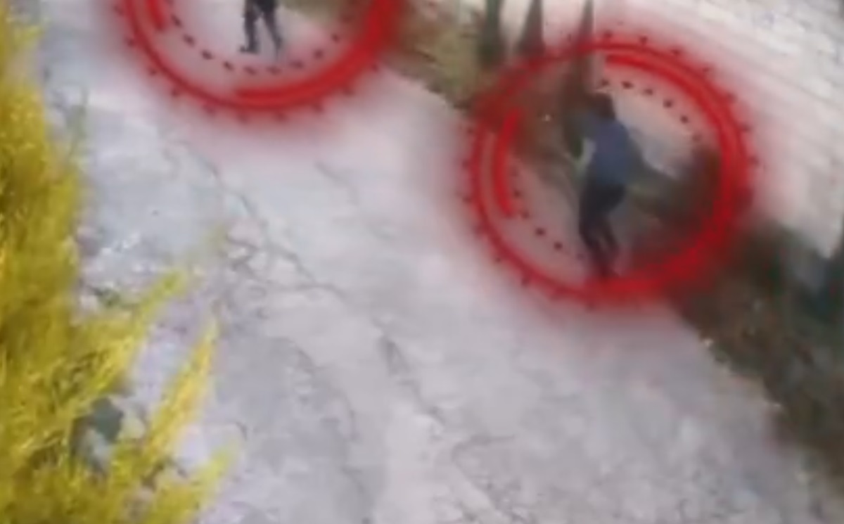 Captan huida de los sicarios que mataron a una mujer en el Boulevard Hermanos Serdán