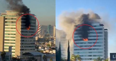 ¡Momentos de pánico en Torre Palmas! Incendio deja una lesionada y consume dos departamentos ¿Qué originó el fuego?