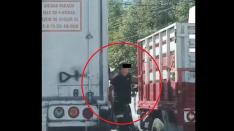 ¡Choferes violentos! Se agarran a golpes en plena avenida 16 de Septiembre de Puebla
