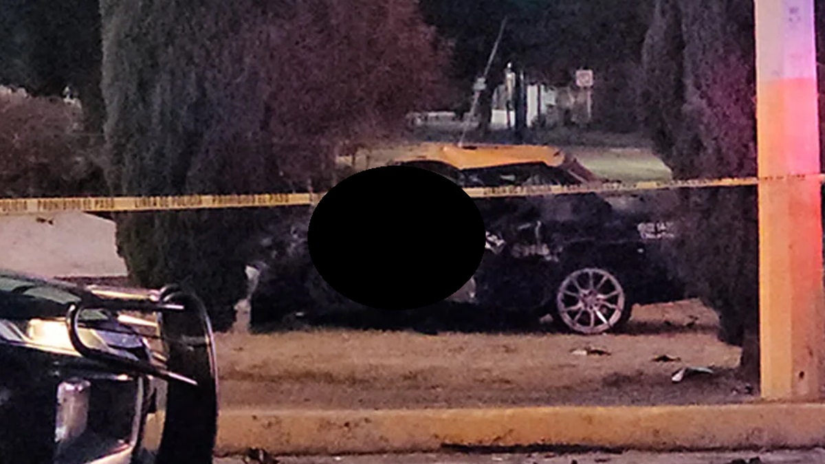 Identifican al taxista muerto tras brutal choque con una patrulla en Bulevar 5 de Mayo
