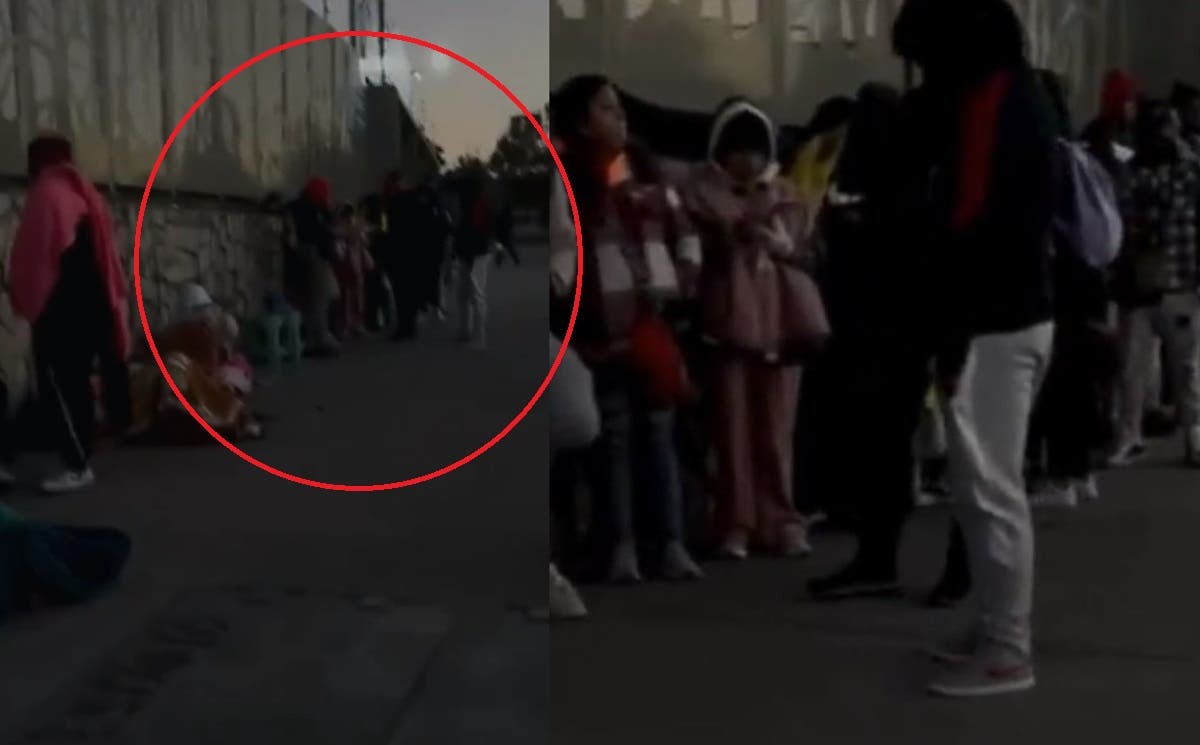 VIDEO ¡Con todo y frío! Poblanos acampan por boletos para los ‘Prófugos del Anexo’ en el Cuauhtémoc