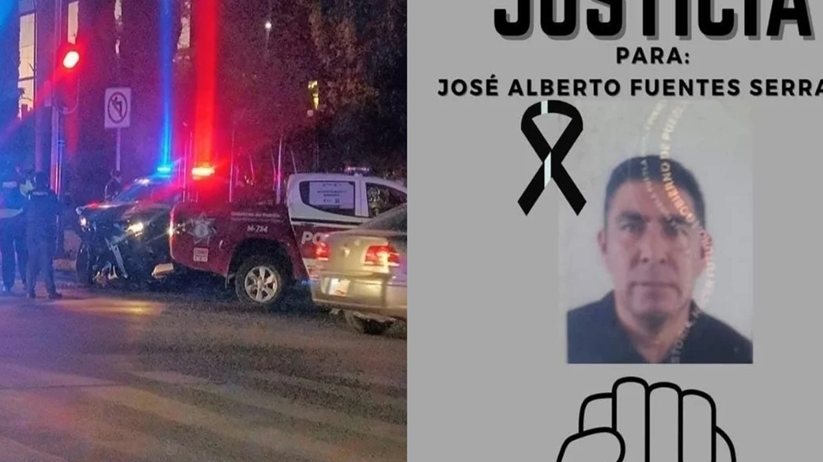 Justicia para Don José Alberto: taxista muere tras ser impactado por patrulla en Puebla
