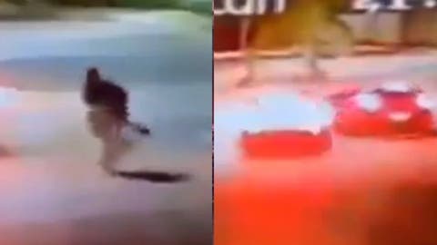 TRÁGICO VIDEO: Niño enfrenta a comando armado para salvar a sus papás