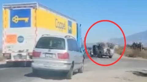 Asaltan a repartidores de Coppel en plena carretera de Cañada Morelos (VIDEO)