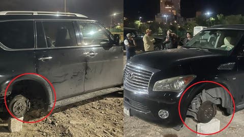 Le roban tres llantas a camioneta durante evento de Día de Muertos en Angelópolis