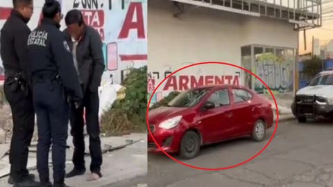Poblano ebrio y herido se queda dormido en sentido contrario en la 11 Sur: moviliza a vecinos y policías