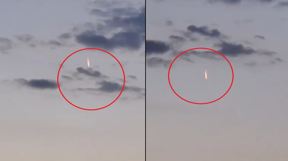 ¡Algo extraño cae del cielo en Zacatlán! ¿Tú qué opinas? Basura, meteorito o…?