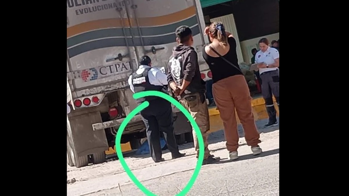 Fatal accidente: camión de carga atropella a transeúnte en la Puebla-Tlaxcala