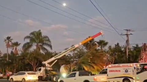 Tragedia en vivero: Hombre muere electrocutado mientras operaba grúa