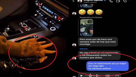 Filtran audios de Ángela Aguilar enfrentando a supuesta amante de Nodal!