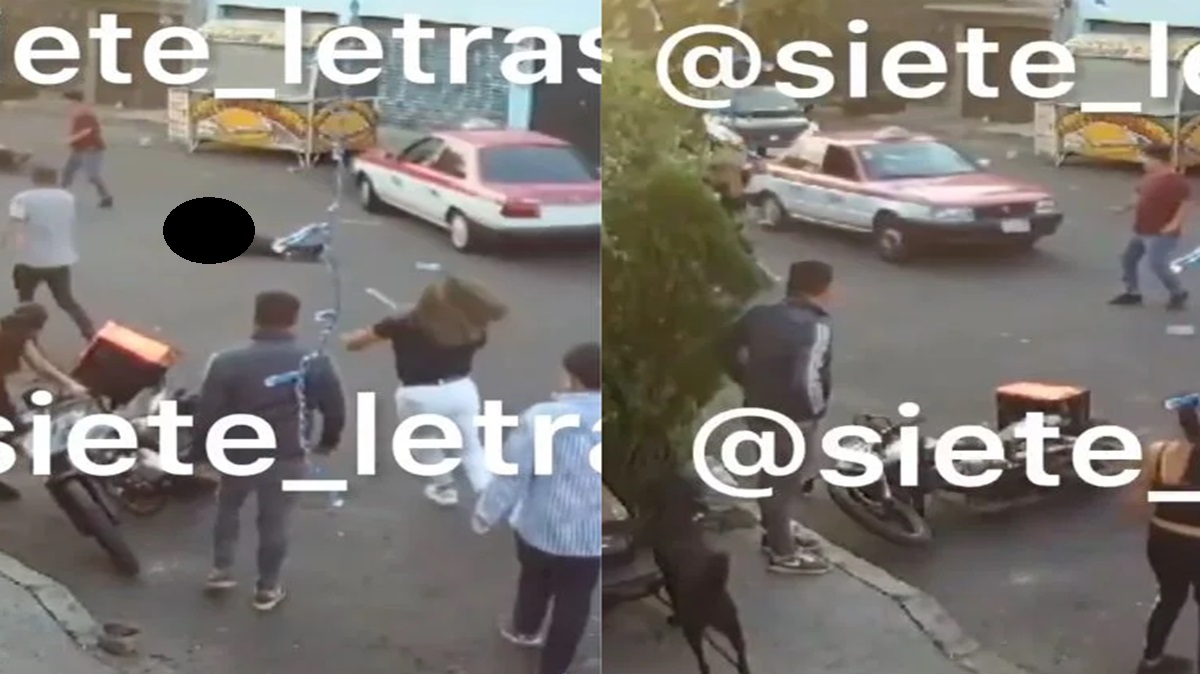 Tragedia: Riña entre taxistas deja un muerto y varios heridos (VIDEO)