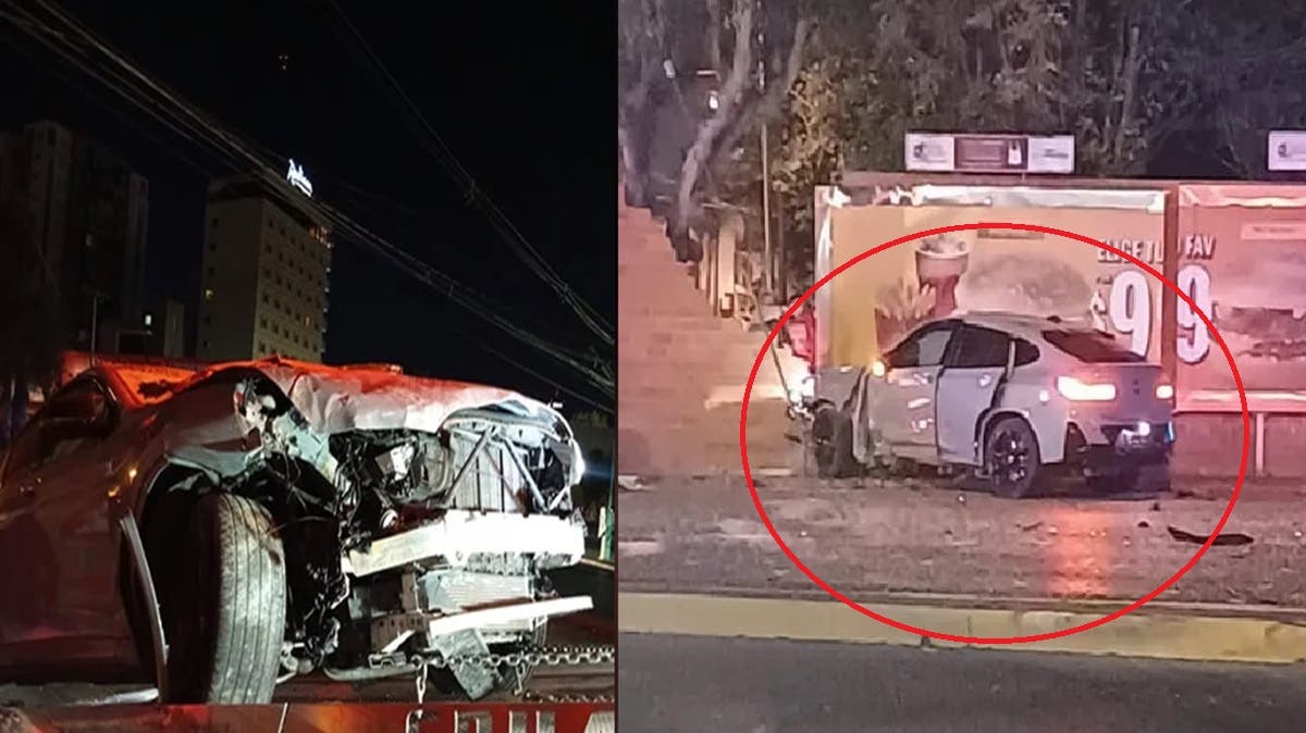 ¡Toretto poblano estrelló su camioneta contra un árbol! Impactante choque en Bulevar Atlixco y Calzada Zavaleta