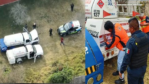 ¡Gas bajo sospecha! Autoridades inmovilizan pipas por intercambio irregular de gas LP en Puebla capital
