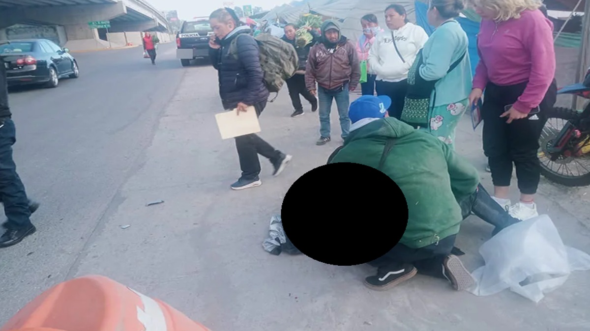 Automovilista arrolla a mujer policía en la Vía Corta a Santa Ana y huye del lugar