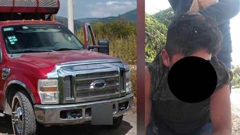 Poblanos justicieros: Intentan linchar a ladrón tras robar una camioneta cargada de zanahorias en Acatzingo.