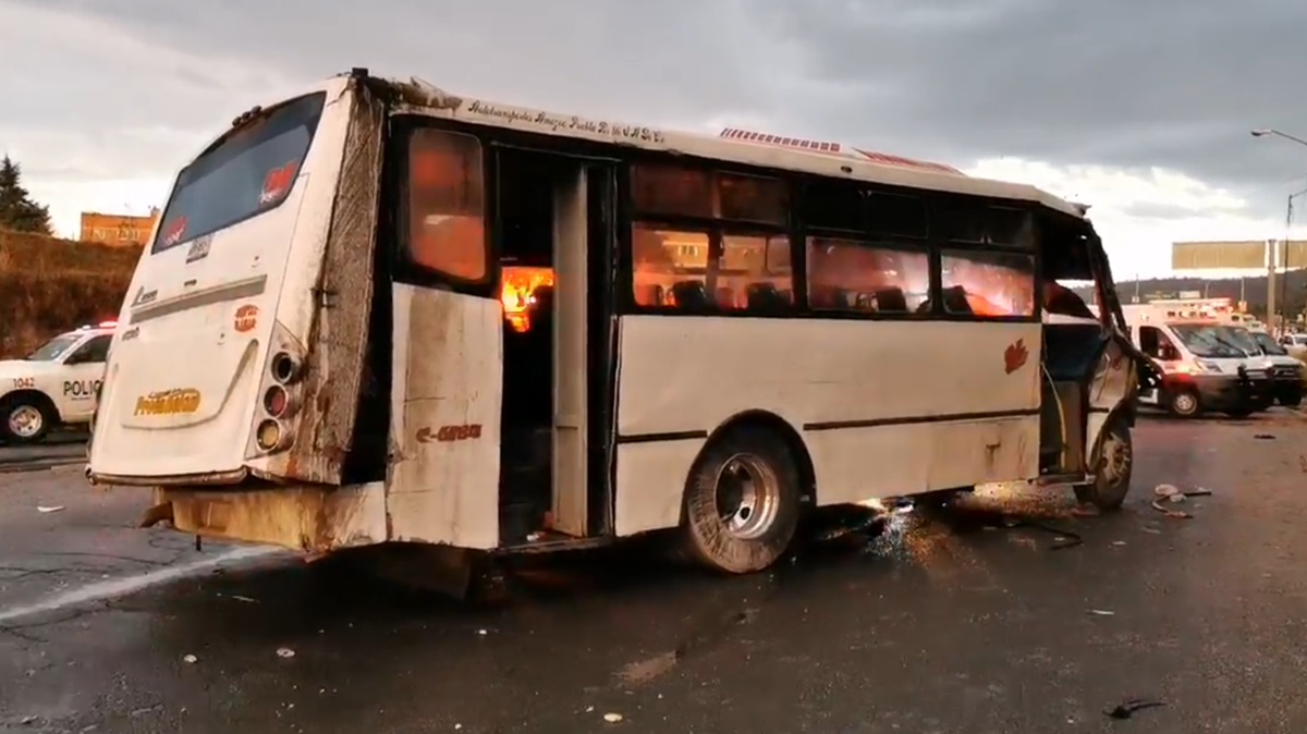 Transportistas exigen eliminar descuentos y rechazan renovar unidades en Puebla: “No hay dinero”