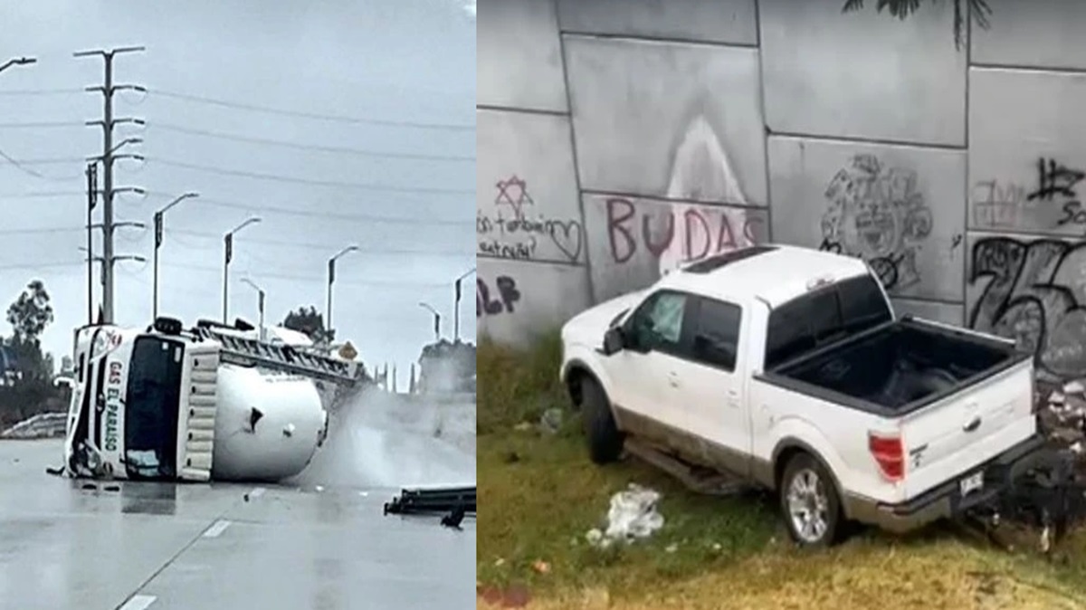 ¡Serie de Accidentes en el Periférico Ecológico Tras la Lluvia!