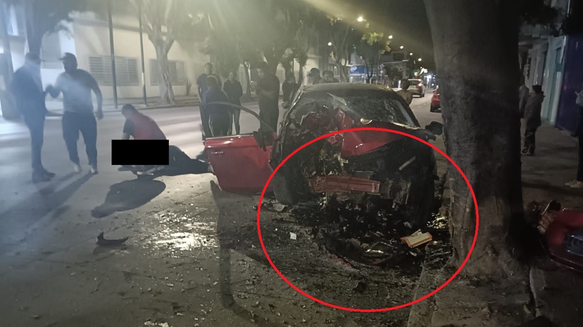 Tragedia en Puebla: Joven muere tras chocar contra un árbol en la 31 Poniente; su acompañante sobrevive de milagro