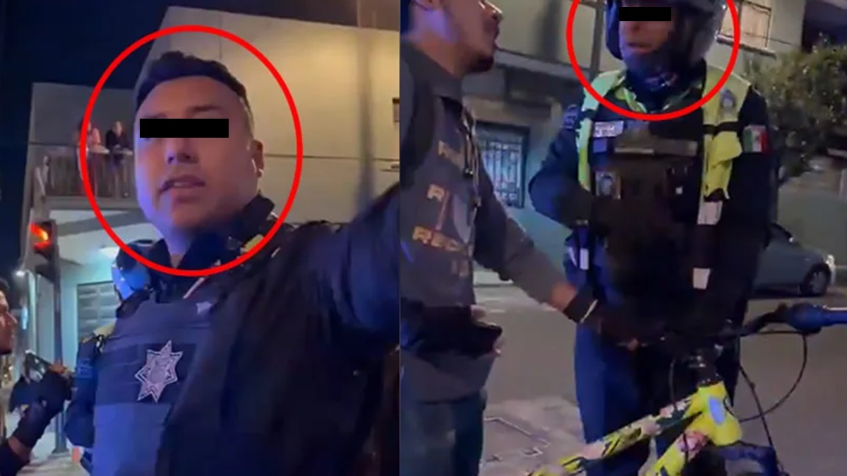 Acusan a Agentes de Tránsito Municipal de Acosar a Ciclistas en Puebla