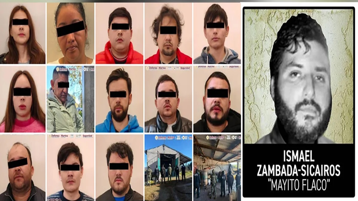 Narcolaboratorios y 14 detenidos en Puebla; ligados a ‘El Mayito Flaco’ y el Cártel de Sinaloa.