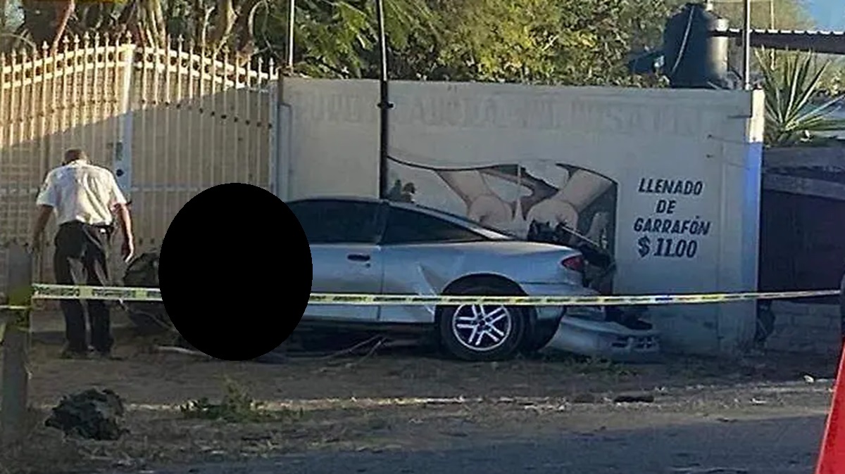 Velocidad mortal: Joven poblano pierde la vida tras impactar su auto y partirlo en dos