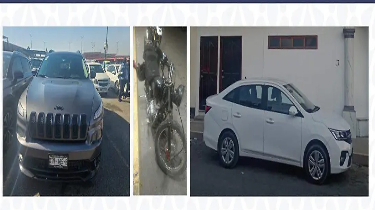 Golpe al crimen: Recuperan vehículos robados en Puebla, uno tenía reporte de robo en Texas