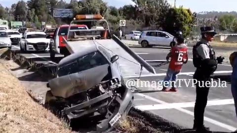 Fuerte Choque en Texmelucan-Tlaxcala: Patrulla de la Guardia Nacional y Auto con Tres Mujeres Involucrados, todos resultaron lesionados