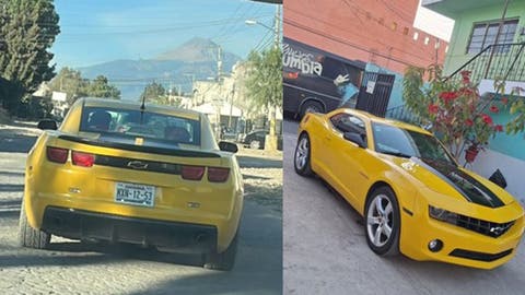 Recuperan Camaro Amarillo Robado en La Resurrección en Tlaxcala: Valor de Más de Un Millón de Pesos