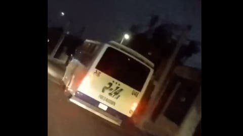 Terror en el transporte público: comando armado asalta la Ruta 14 en El Tamborcito