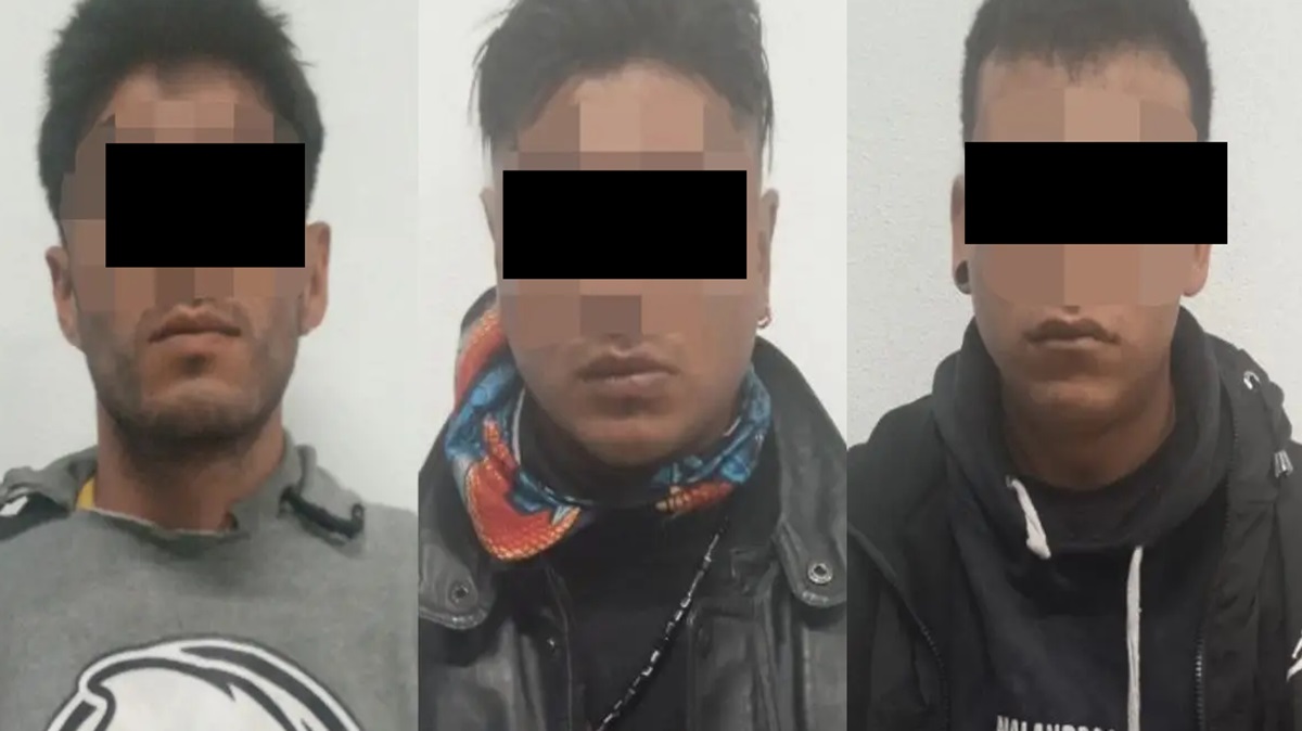Caen tres sujetos con auto robado en el Periférico Ecológico