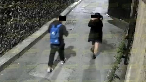 Sujeto ataca a una joven en callejón de Tlalpan; quedó grabado en VIDEO