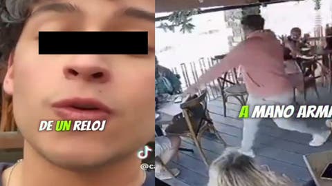 VIDEO Dueño de “La Terraza” culpa a clientes tras asalto: “Por traer Reloj Ostentoso”