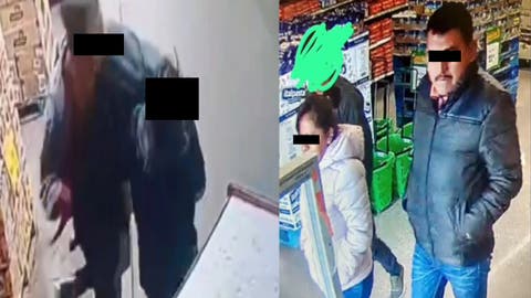 ¡Otra vez “Los Bigotes”! Farderos golpean a vigilante y roban en Bodega Aurrerá de Puebla