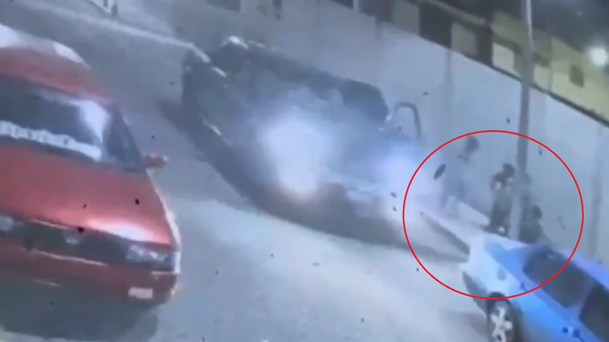 Aterrador VIDEO: Captan el momento en que un joven fue “levantado” en calles de Puebla Capital