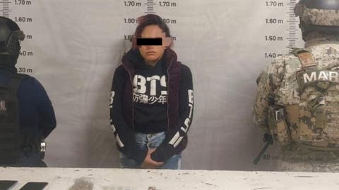 Capturan a Yenifer, Presunta Narcomenudista en poseción de Sustancias Ilícitas en Puebla