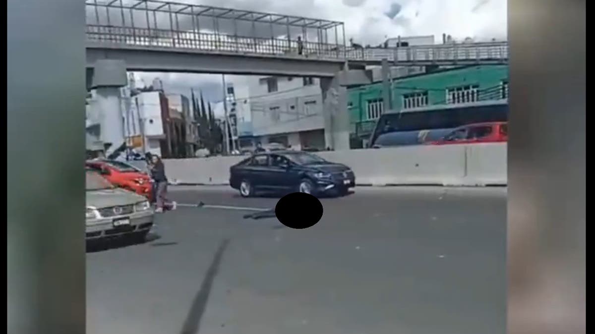 ¡Tragedia en la Central de Abasto! Mujer muere atropellada por no usar el puente peatonal