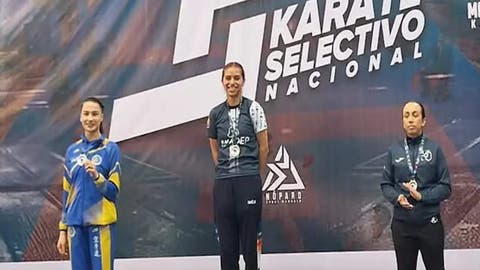 ¡La atleta poblana Yuriko Cortés, la mejor karateca de México!