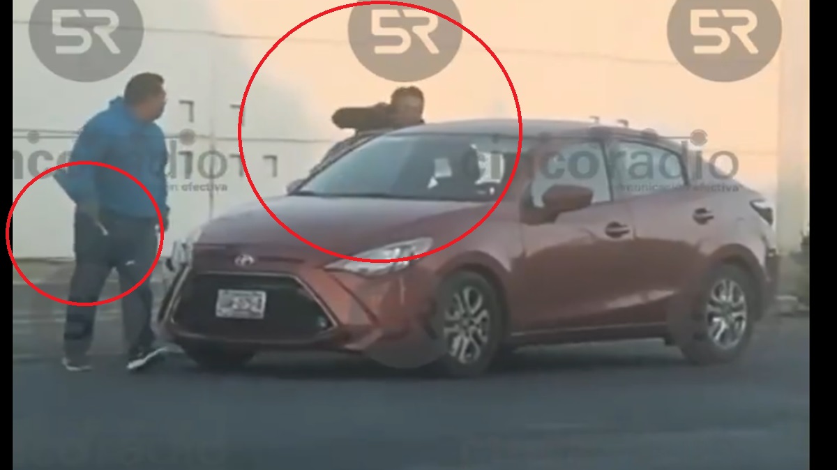 VIDEO Captan Pelea entre conductor de aplicación y usuario en Héroe de Nacozari