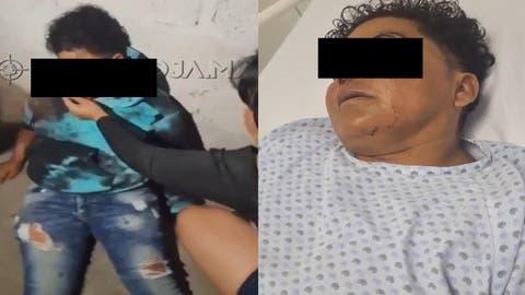 En pleno 8M, exmilitar golpea brutalmente a activista conocida como “La China” en Puebla