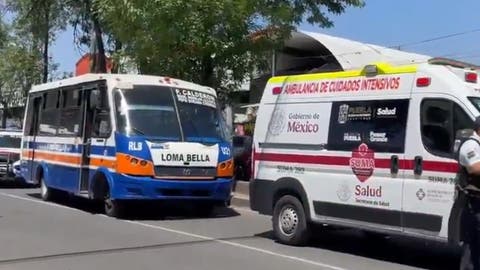 Domingo de Tragedia en Puebla: Abuelita es atropellada por la Ruta Loma Bella en el mercado Morelos