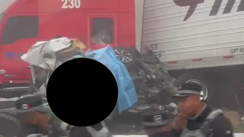 Lunes de tragedia en la autopista Orizaba-Puebla: conductor muere prensado tras brutal choque