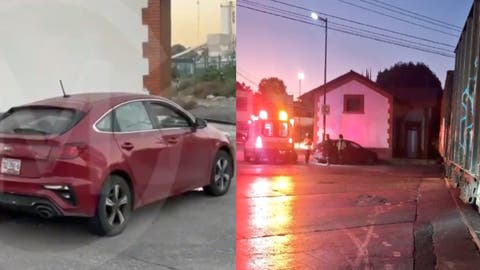 Otra vez, poblano intenta ganarle al tren con su KIA y colapsa Bulevar Esteban de Antuñano