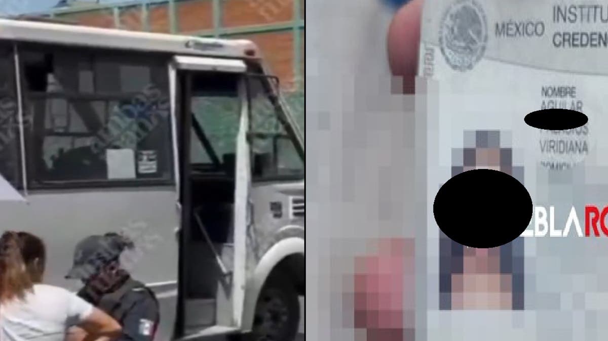 Urgente: Identifcan a mujer que arrojó a pasajera de transporte público en Puebla