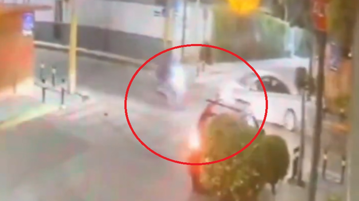 VIDEO Atropellan a motociclista en Santa Cruz Buena Vista; conductor se da a la fuga